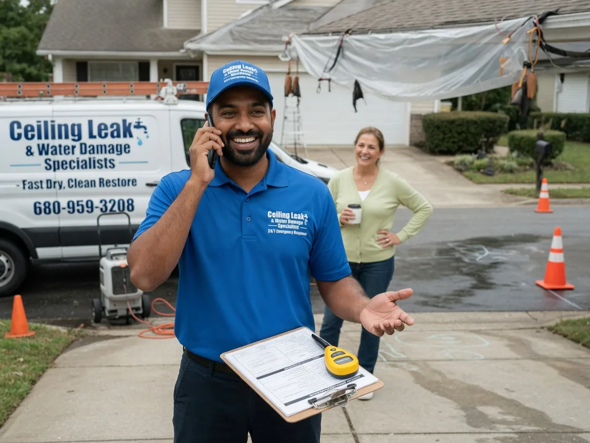 Ceiling Leak Cleanup Greentown, PA FAQs