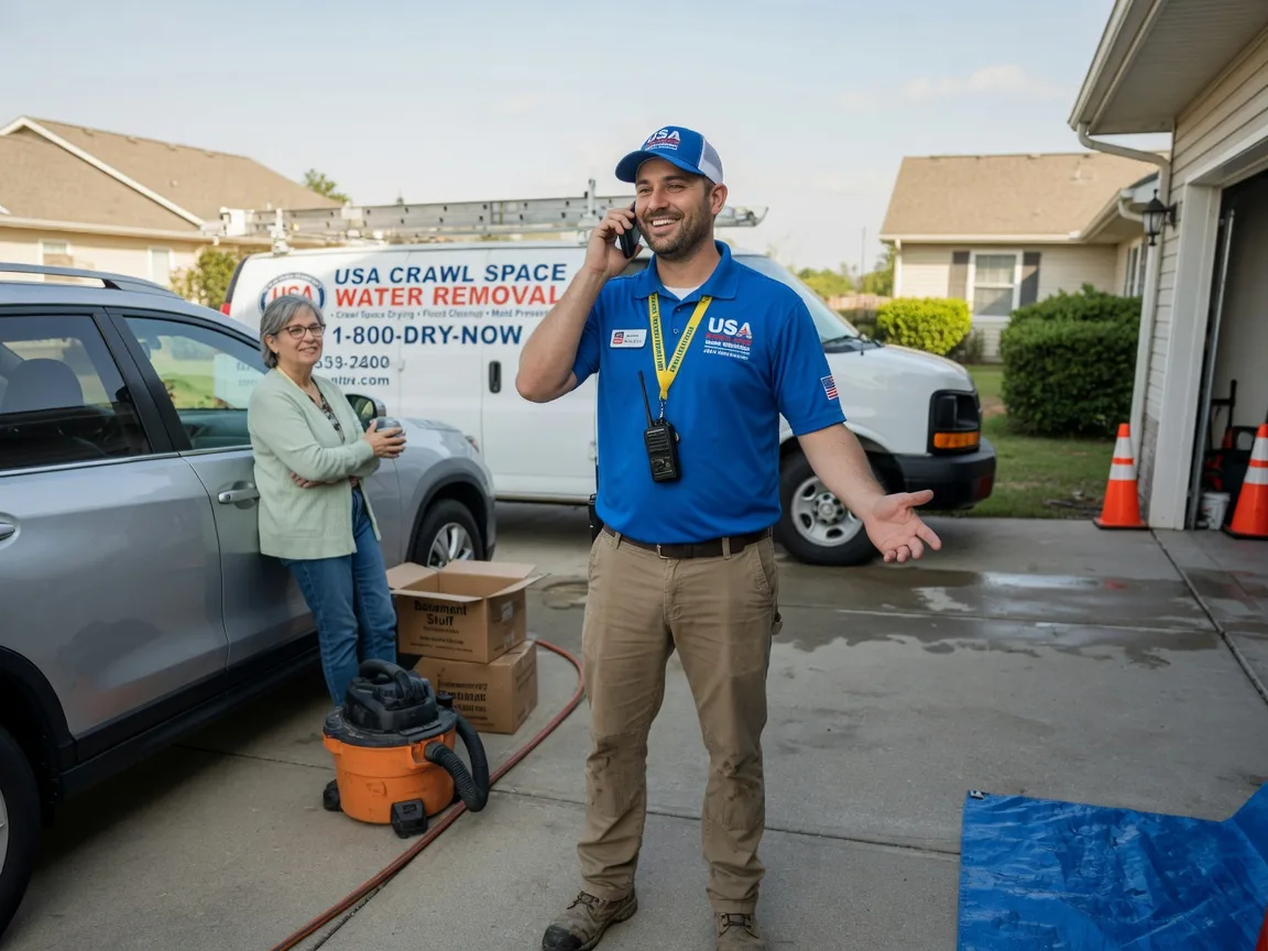 Crawl Space Water Removal Greentown, PA FAQs